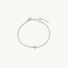 Sideways Cross Bracelet