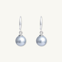 Silver Freshwater Pearl Drop Earrings