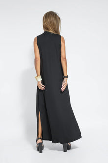 Ensemble Femme Ayania – Elegant Cotton Dress and Cardigan with Flattering Cut & Sheath Effect