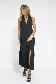 Ensemble Femme Ayania – Elegant Cotton Dress and Cardigan with Flattering Cut & Sheath Effect