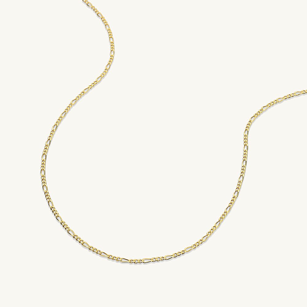 Slim Figaro Chain Necklace