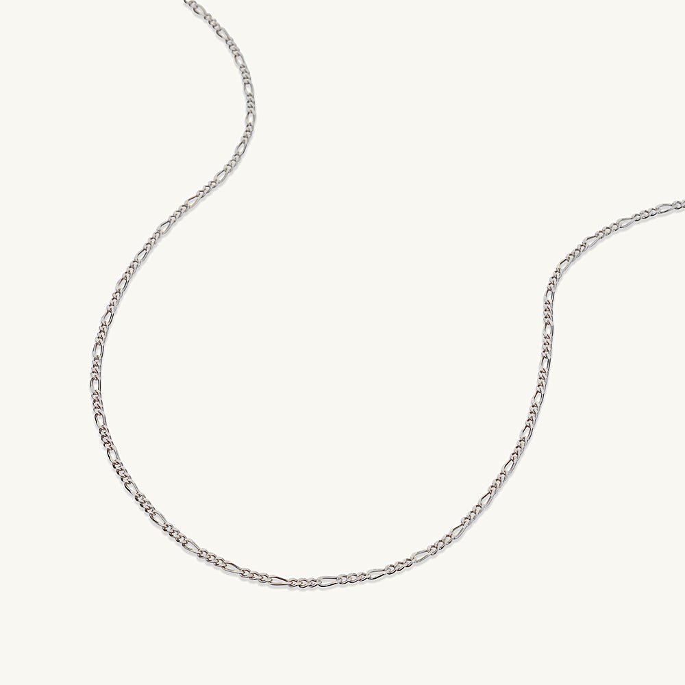 Slim Figaro Chain Necklace
