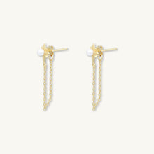 Starlight Pearl Dangling Earrings