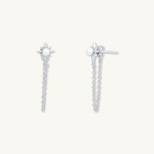 Starlight Pearl Dangling Earrings