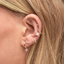 Starry Cluster Sapphire Stud Earrings