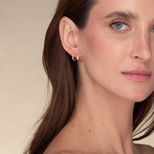 Starry Night Thick Huggie Earrings