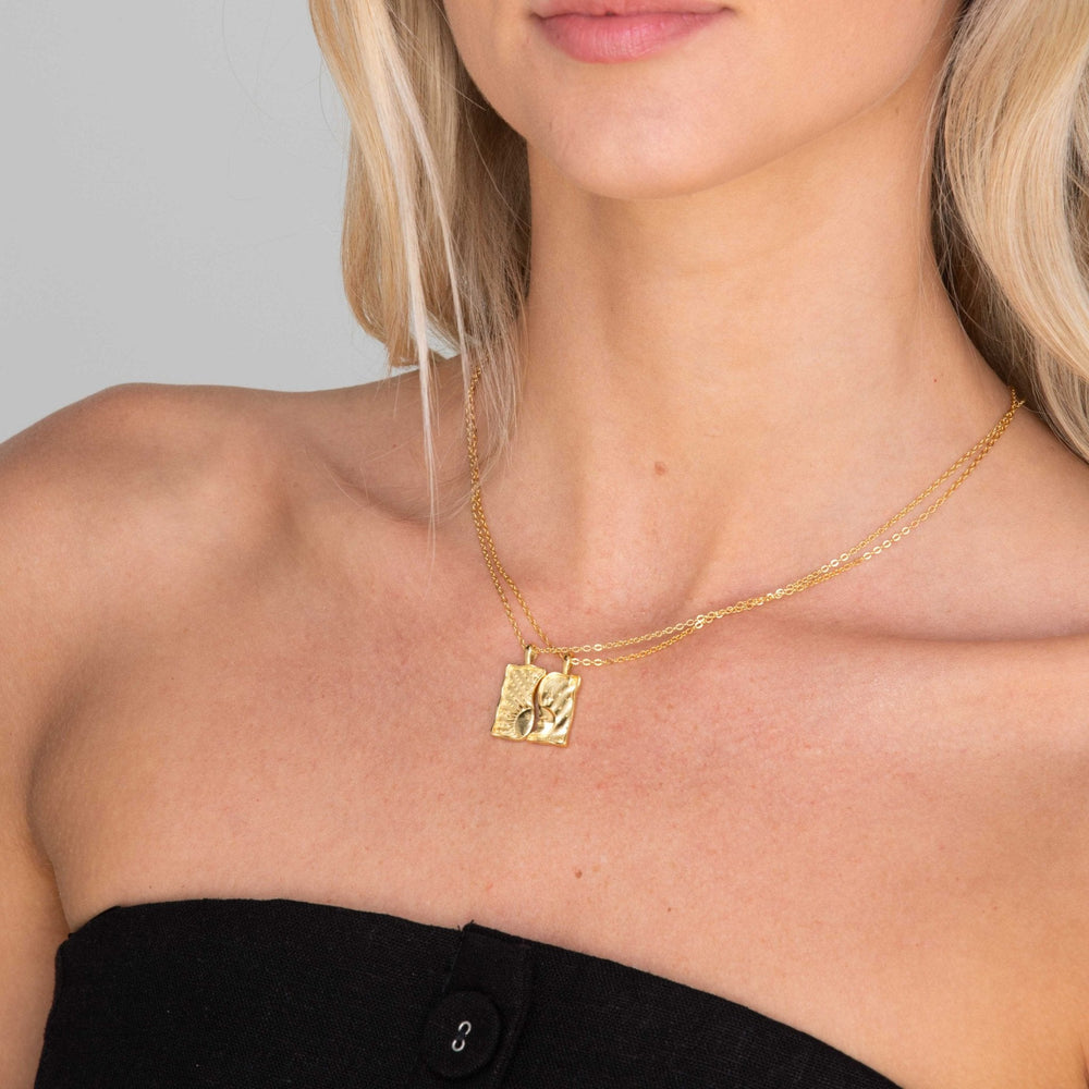 Sun & Moon Soulmate Necklace Set