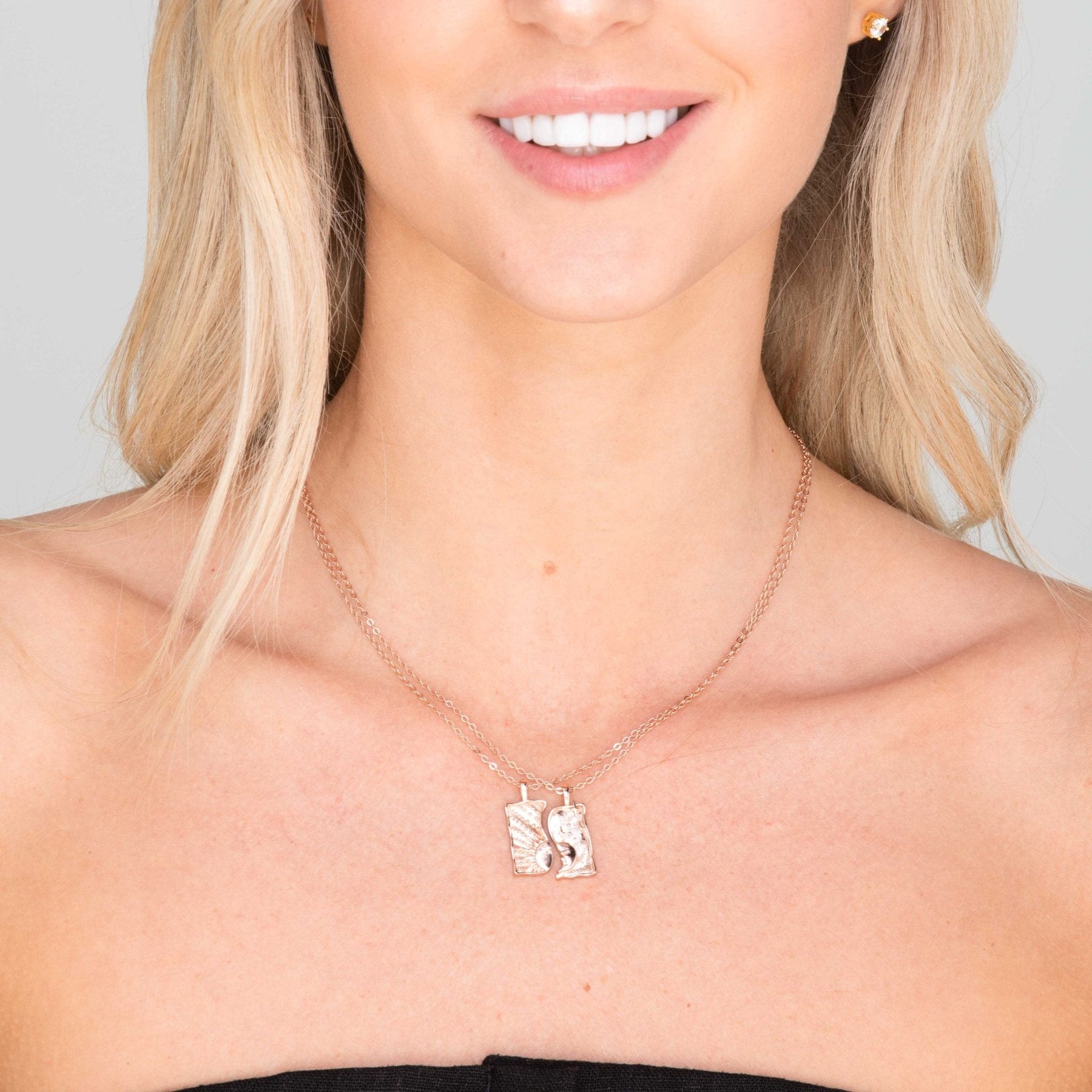 Sun & Moon Soulmate Necklace Set