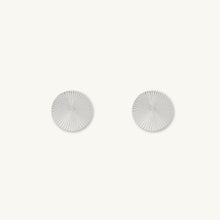 Sunbeam Disc Stud Earrings