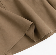 Sundara – Tiered Culotte Skirt with Hidden Shorts, High Waist Drawstring