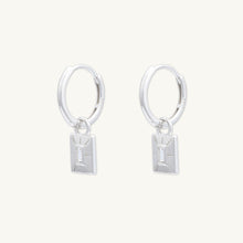Talisman Zirconia Hoops Earrings