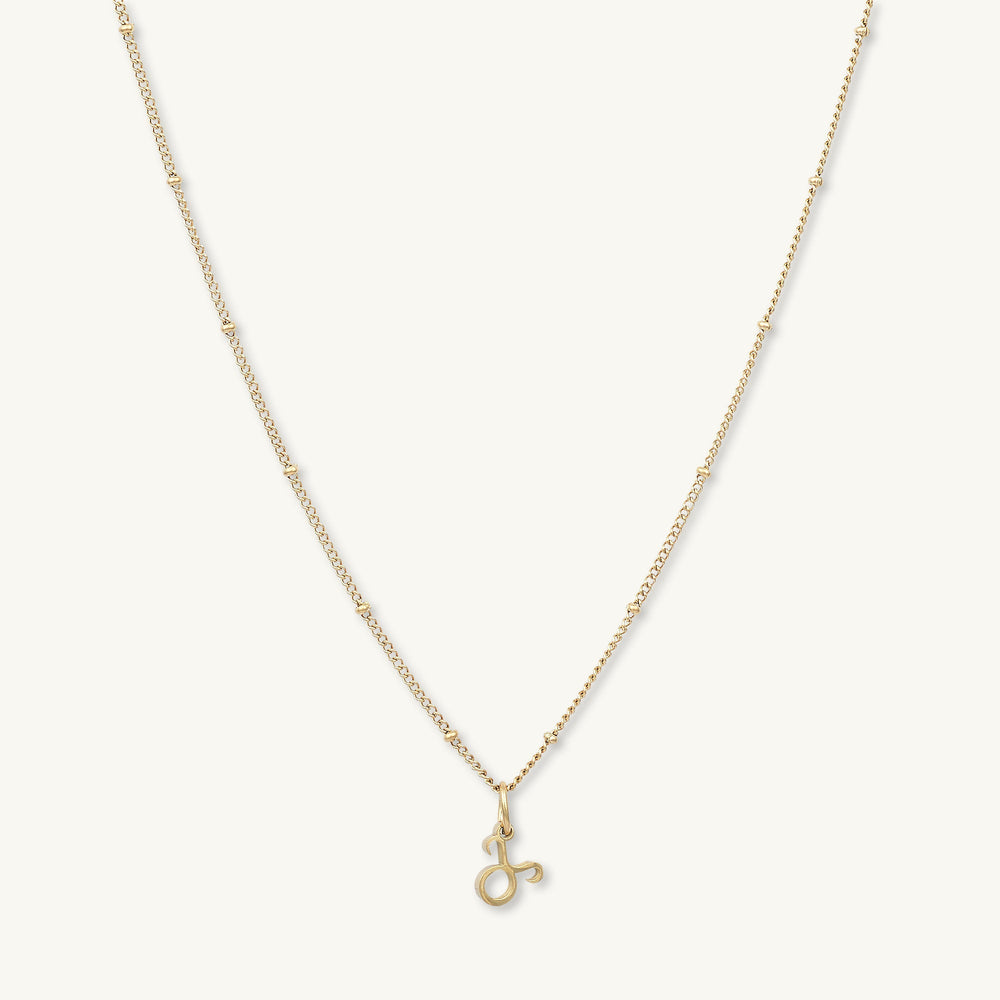 Taurus Pendant Zodiac Star Sign Necklace