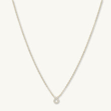 Taurus Sapphire Charm Zodiac Star Sign Necklace