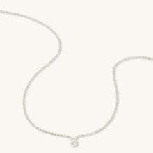 Taurus Sapphire Charm Zodiac Star Sign Necklace