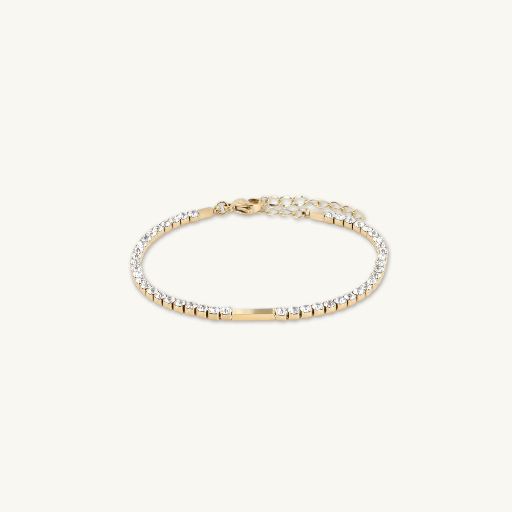 Tennis Bar Chain Bracelet