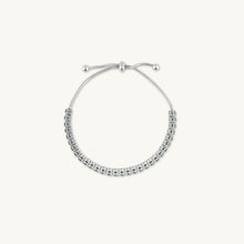 Tennis Emerald Drawstring Adjustable Bracelet