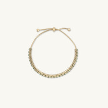 Tennis Emerald Drawstring Adjustable Bracelet