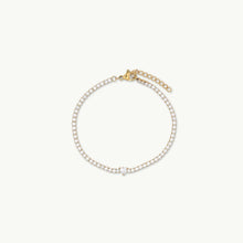 Tennis Heart Sapphire Bracelet