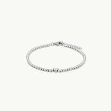 Tennis Heart Sapphire Bracelet