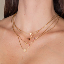 The Original Initial A-Z Box Chain Necklace