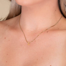 The Original Initial A-Z Box Chain Necklace