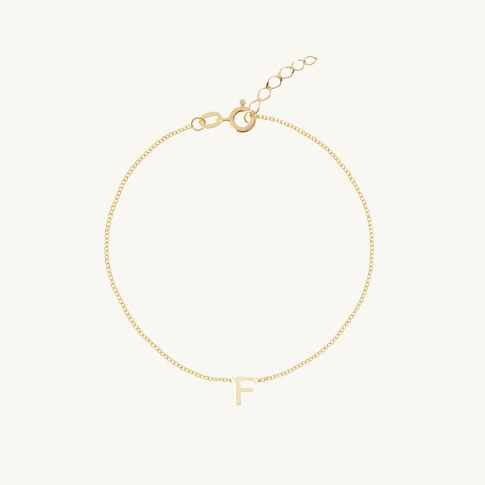 The Original Initial Letter Bracelet