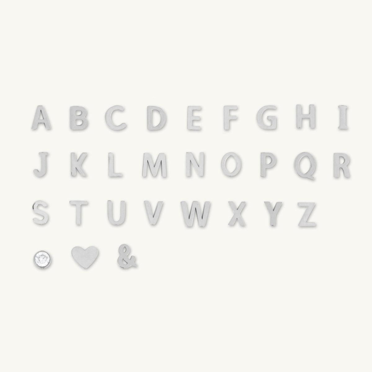 The Original Initial Letter Necklace
