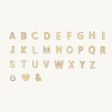 The Original A-Z Initial Letter Necklace Gold