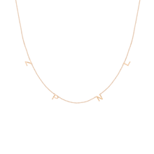 The Original A-Z Initial Letter Necklace Gold