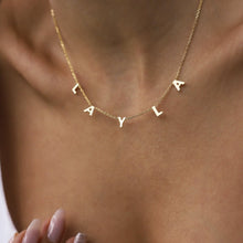 The Original A-Z Initial Letter Necklace Gold
