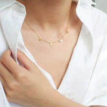 The Original A-Z Initial Letter Necklace Gold