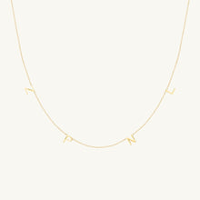 The Original A-Z Initial Letter Necklace Gold