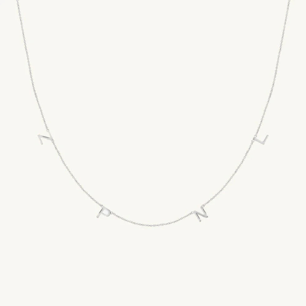 The Original Initial Letter Necklace