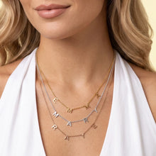 The Original A-Z Initial Letter Necklace Gold