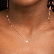 The Original Initial Sapphire Letter Necklace