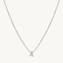 Multi Initial Sapphire Letter Necklace