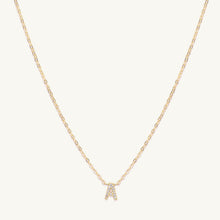 Multi Initial Sapphire Letter Necklace
