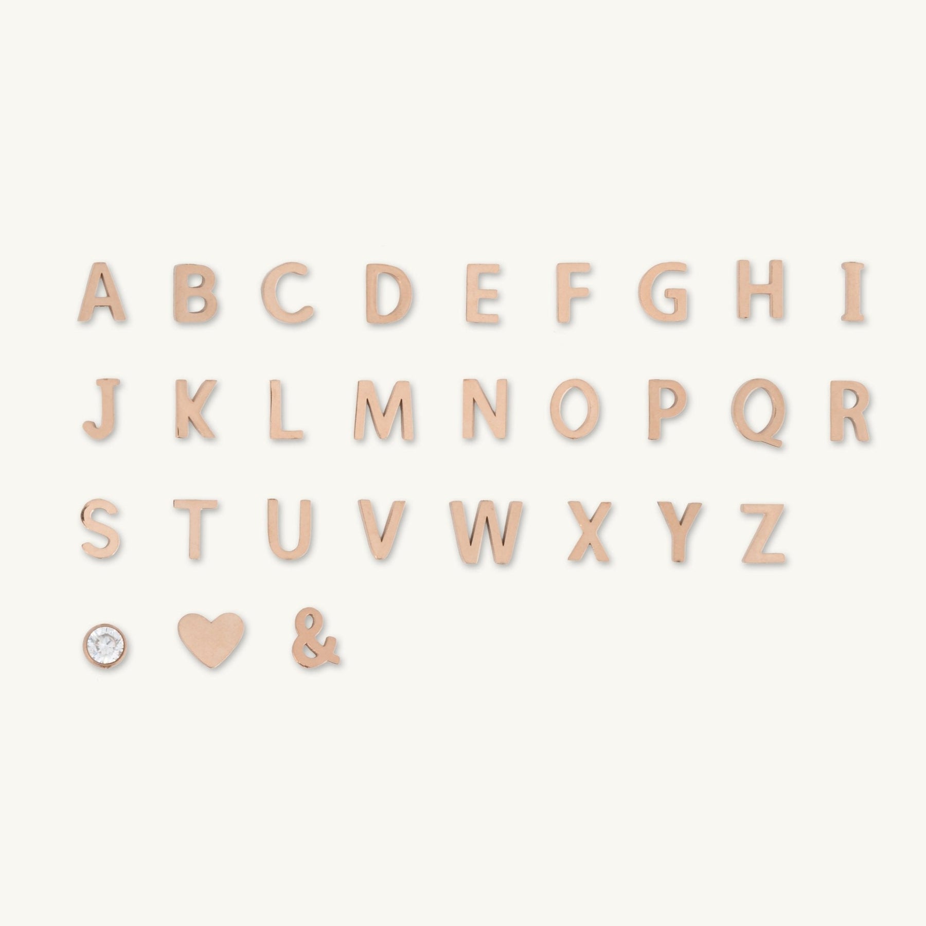 The Original Single Initial Letter Necklace
