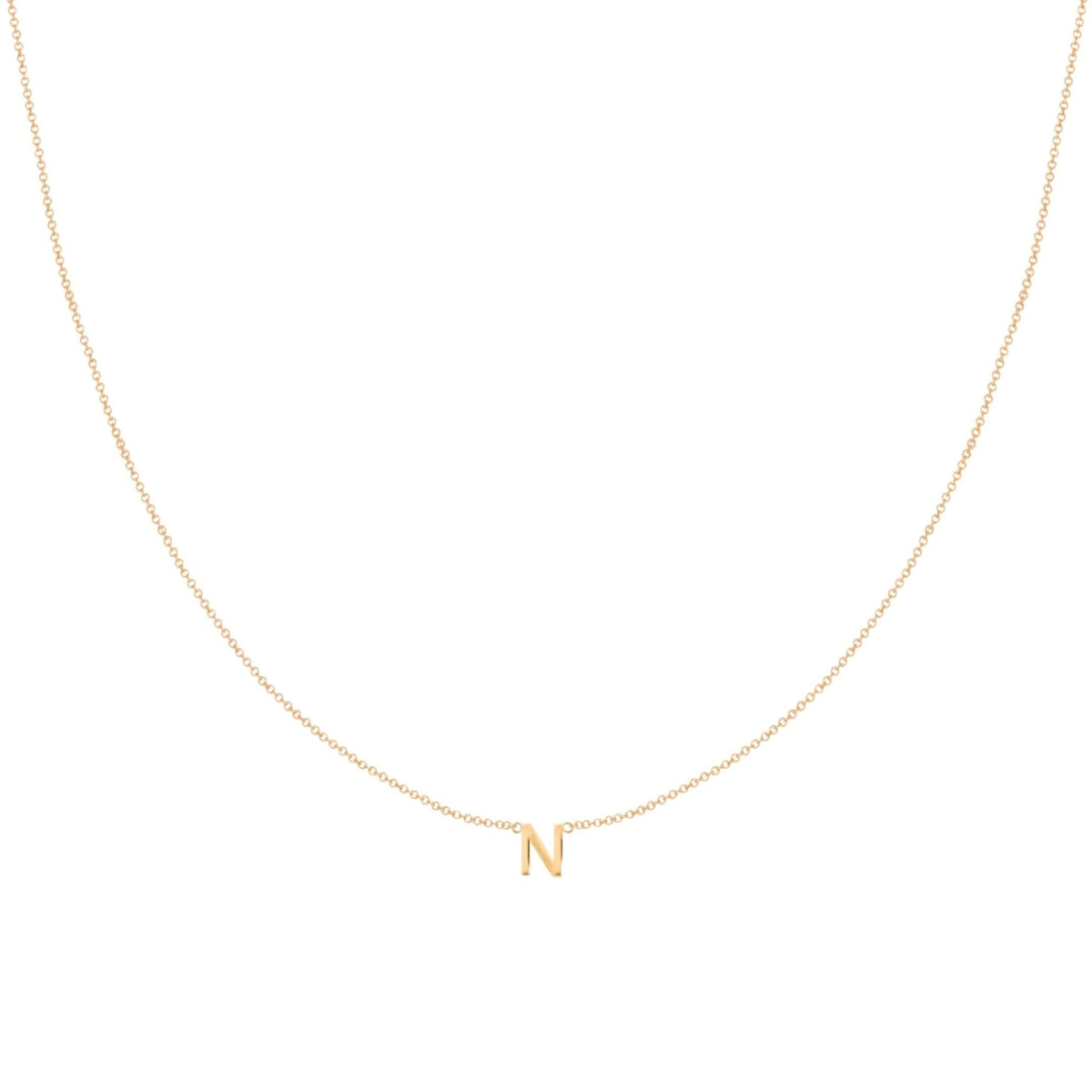 The Original Single Initial Letter Necklace