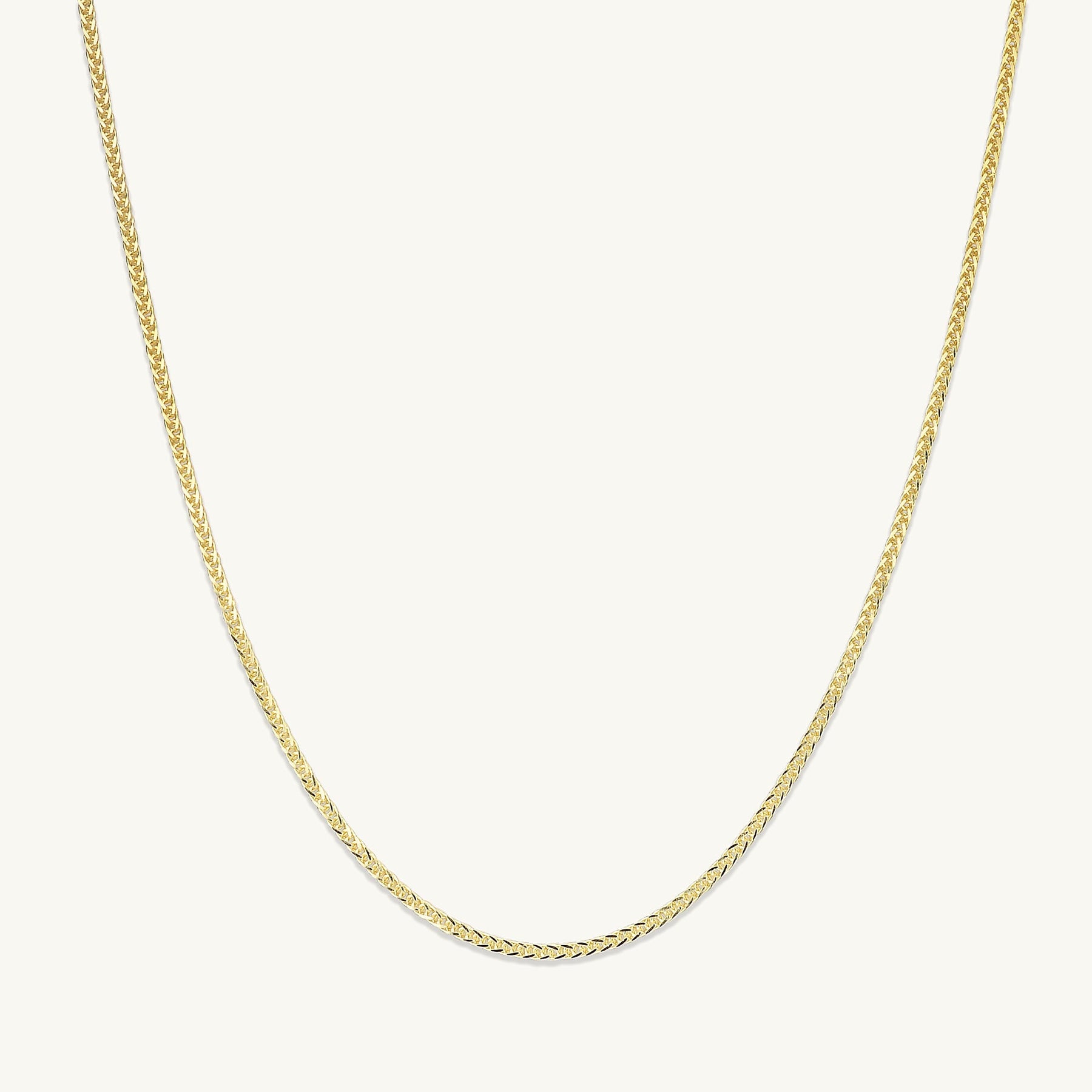 Thick Cable Chain Rope Necklace