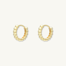 Thick Dot Huggie Earrings