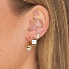 Thick Huggie Hoop Earrings