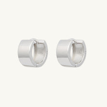 Thick Huggie Hoop Earrings