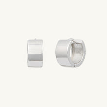 Thick Huggie Hoop Earrings