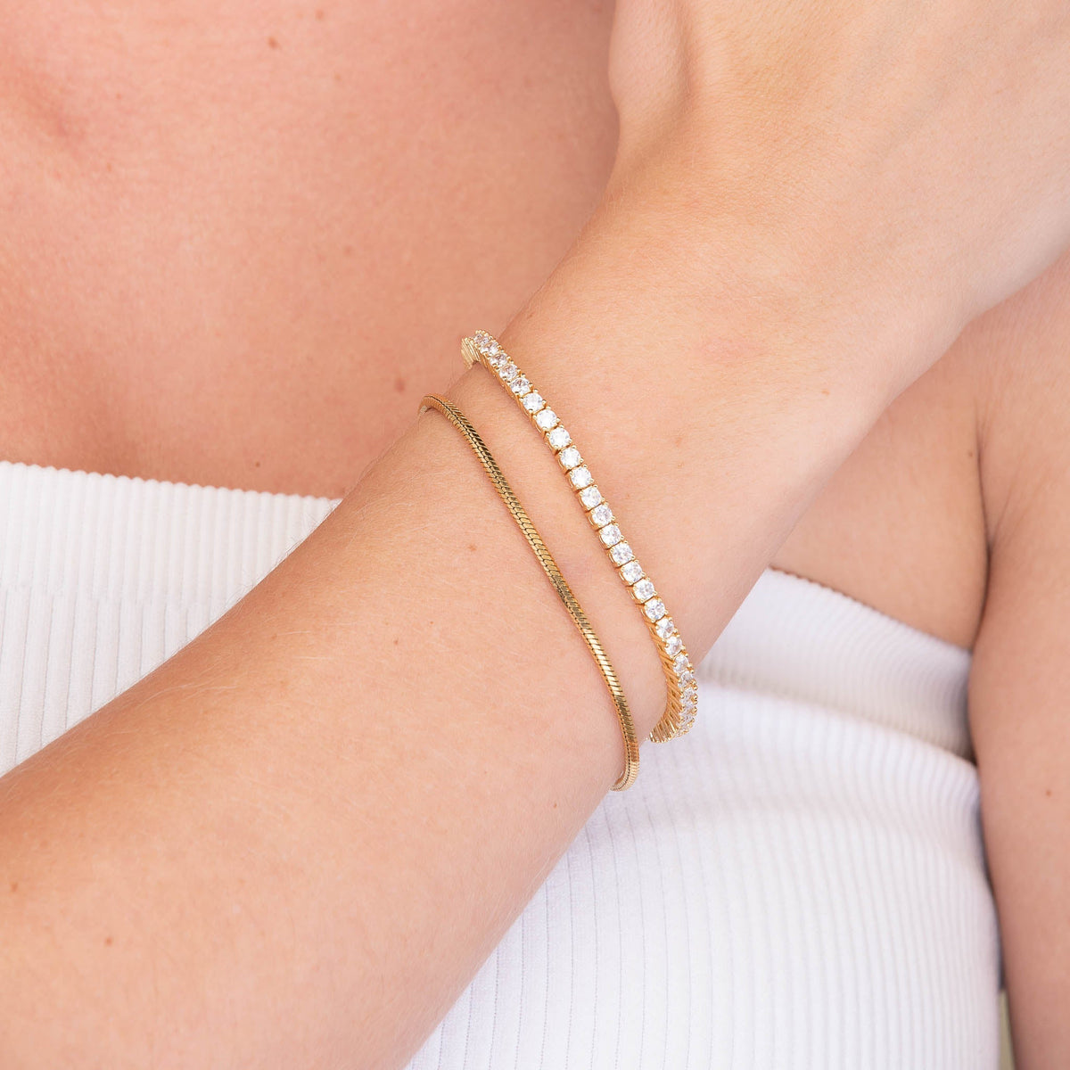 Thick Unisex Snake Chain Bracelet