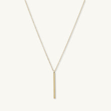 Thin Bar Drop Necklace