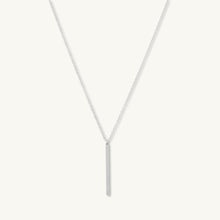 Thin Bar Drop Necklace