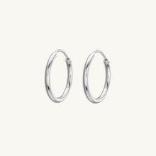 Thin Basic Large Hoops