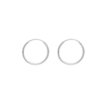 Thin Basic Large Hoops