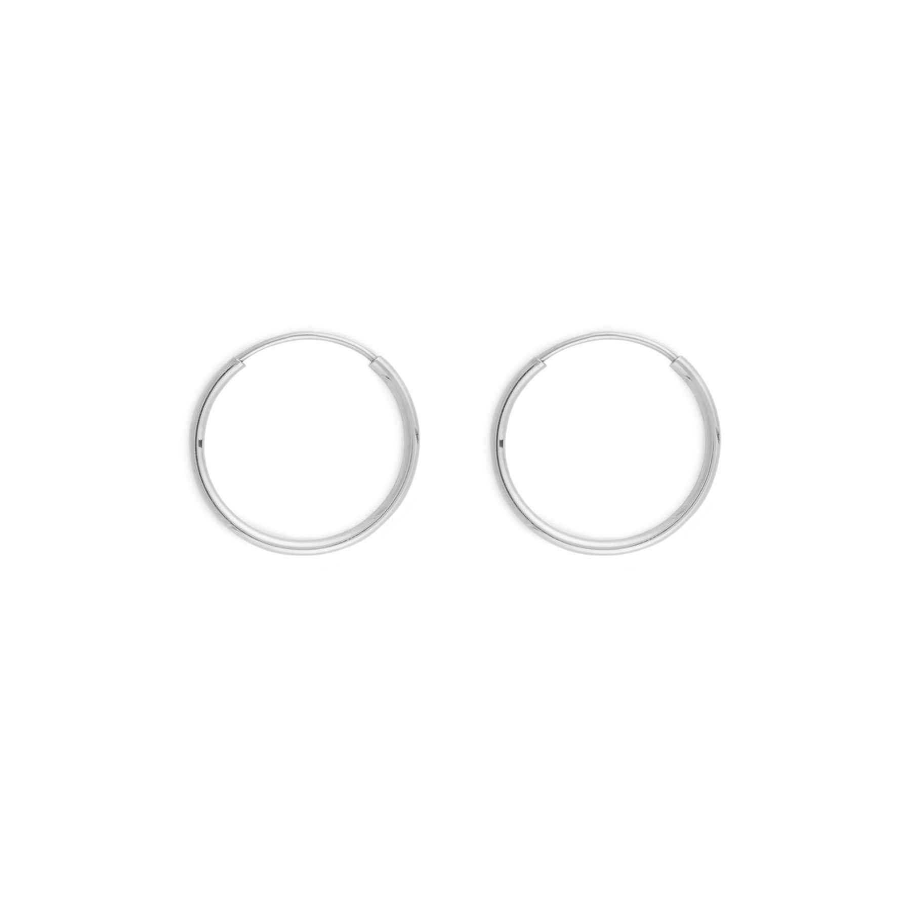 Thin Basic Medium Hoops
